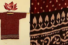 Jawariya . Block printed . T-shirt ~  { For Kids }